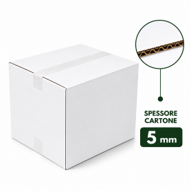 SCATOLA MODELLO AMERICANO MICROTRIPLO COLORE BIANCO